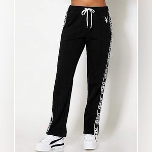 COPY - Black playboy jogger track pants size XL (fits like L) new condition